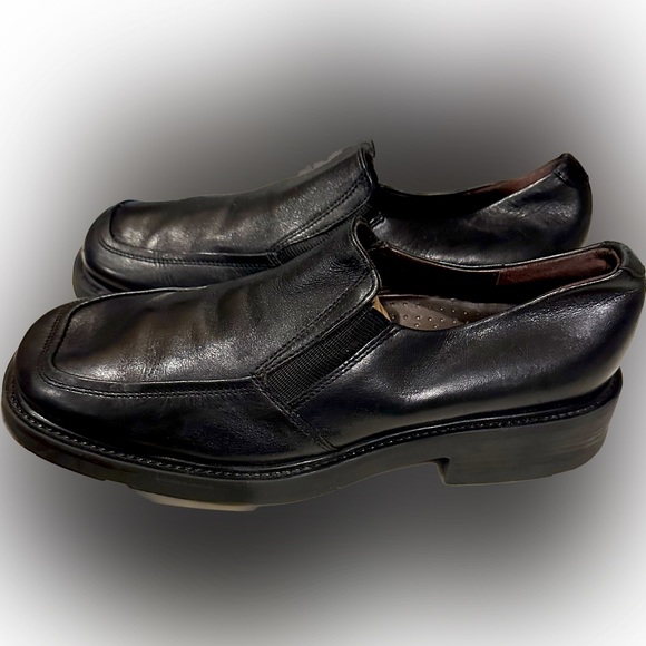 VTG NXXT NUNN BUSH LEATHER LUGG SOLE DRESS SHOE CHURCH DANCE CASUAL CHOIR  SZ: 8 - Picture 2 of 7